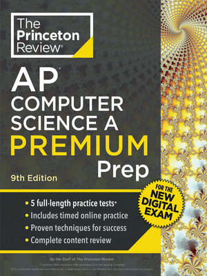 cover image of Princeton Review AP Computer Science a Premium Prep